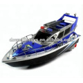 Hot!!!Electric Full Function 4CH Police Patrol Cruiser RTR RC Boats Hobby(blue)